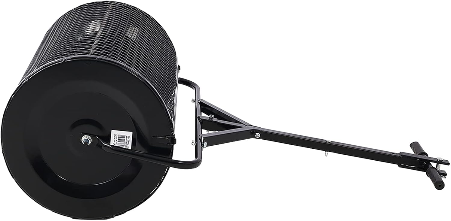 Peat Moss Spreader 36 inch, Compost Spreader Metal Mesh, 2 in 1 ATV and T Shaped Handle S1648