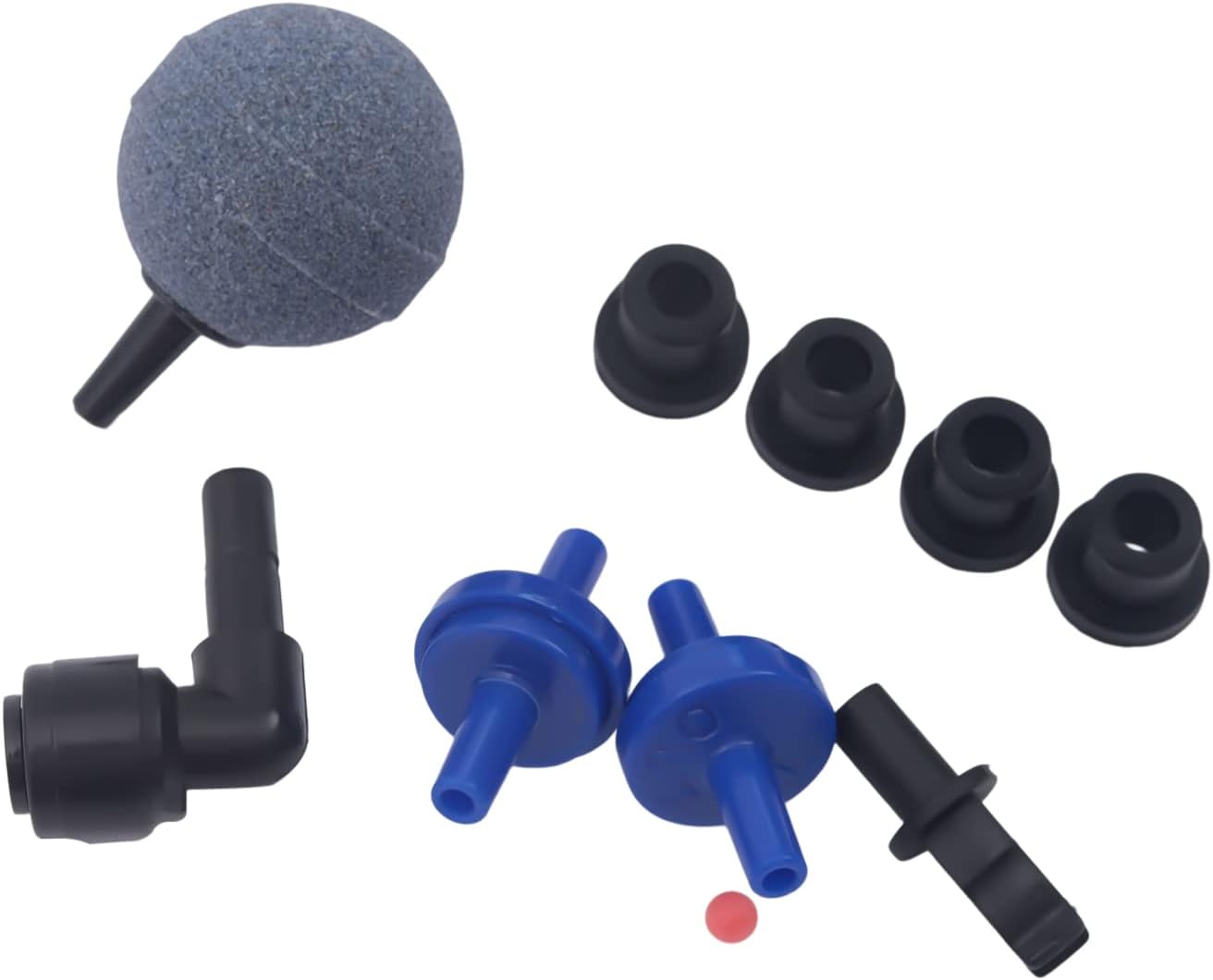 5-Gallon Deep Water Culture Hydroponics Growing System Kit with Air Pump and Air Stone J762868