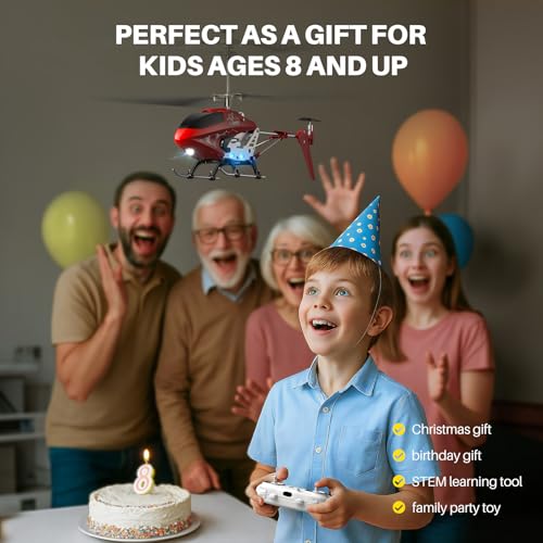RC Helicopter with Altitude Hold, 3.5 Channel for Kids L2362