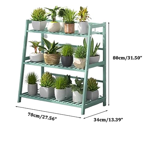 Wood Plant Stand Ladder Flower Pot Display Rack E67085