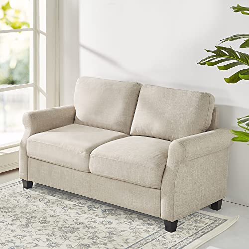 Loveseat Sofa, Tool-Free Assembly, Beige S263