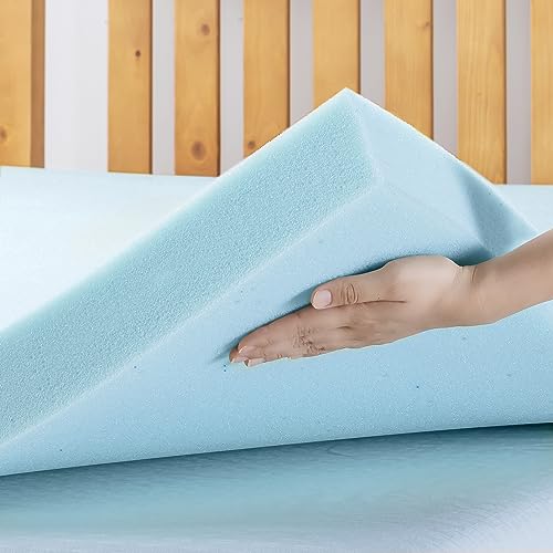 Queen Size 3 Inch Ventilated Memory Foam Mattress Topper V52104