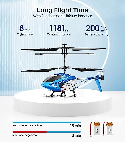 RC Helicopter with Altitude Hold, 3.5 Channel for Kids L2362