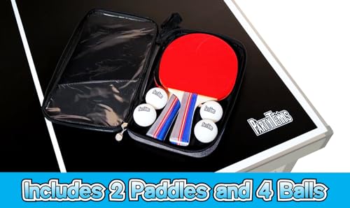 6 ft x 3 ft Portable Folding Ping Pong Table for Indoor Outdoor A180928