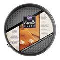Wilton Excelle Elite Non-Stick Springform Pan - Perfect for Making Cheesecakes, Deep Dish Pizzas, Quiches and More with Easy Release, Steel, 10 x 2.75-Inch