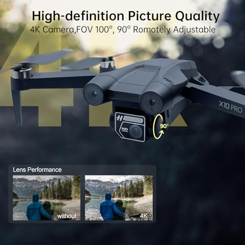 GPS Drone with 4K UHD Camera for Adults, 90 Min Flight Time B309279