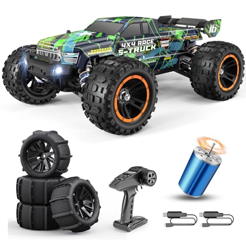 1/16 Scale 4WD Brushless RC Truck, All Terrain Off-Road Semi-Truck V171376