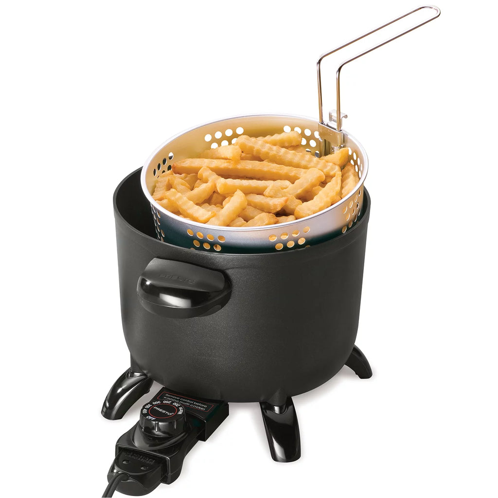Presto Kitchen Kettle Multi-Cooker/Steamer, Black 06006