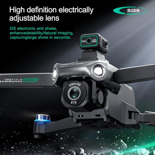 Drone with 4K Camera GPS, 5G Remote Controller, Obstacle Avoidance, 60 Mins Flight N45079