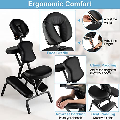 Portable Massage Chair with Carrying Bag X71829