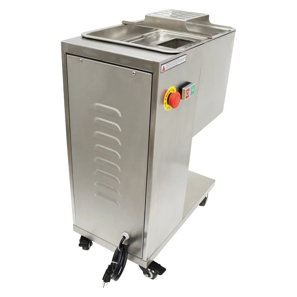 Commercial Meat Slicer Stainless Steel with 3mm Blade Y7696