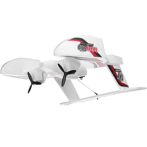RC Airplane, 2.4GHz 2 Channel Remote Control Aircraft with 6-Axis Gyro, Red J366