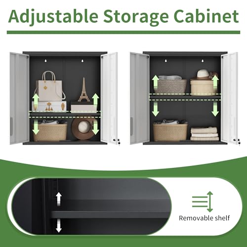 Rolling Tool Storage Cabinet with 4 Drawer and Locking Door U282375