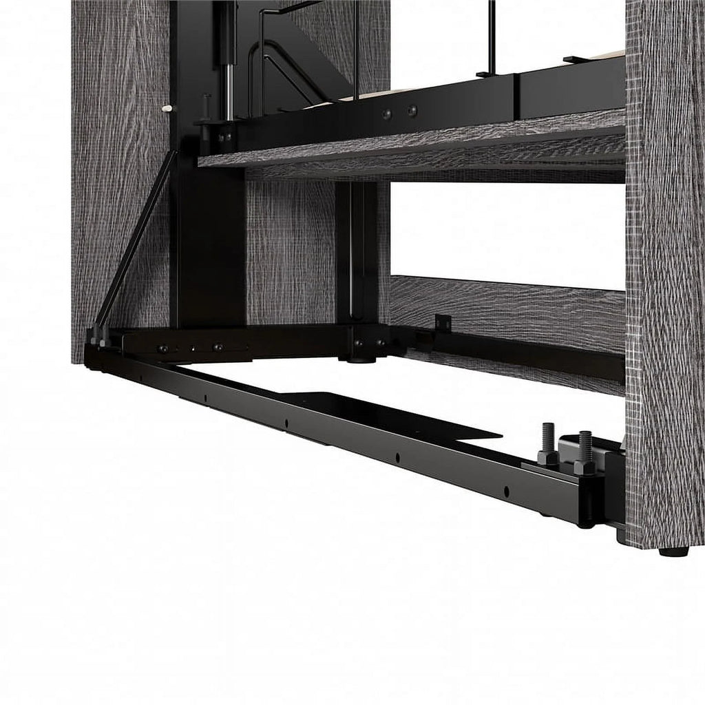 Full Murphy Bed with Storage Cabinets G943