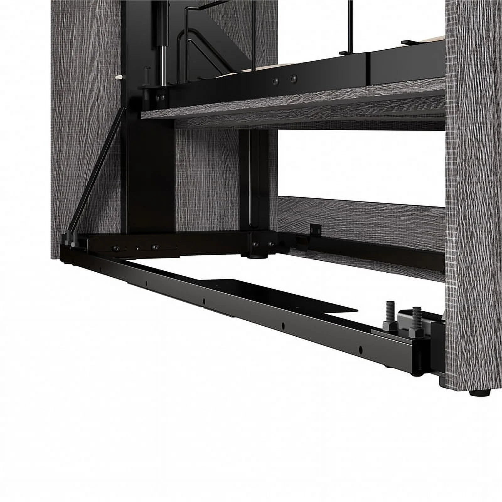 Full Murphy Bed with Storage Cabinets G943