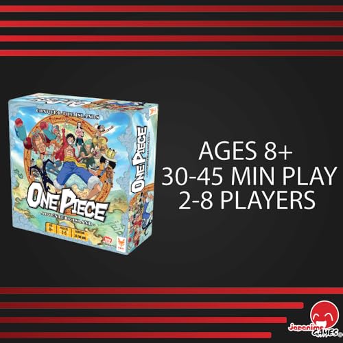 One Piece Board Game | 2-8 Players | 30-45 Min | Ages 8+ W8005