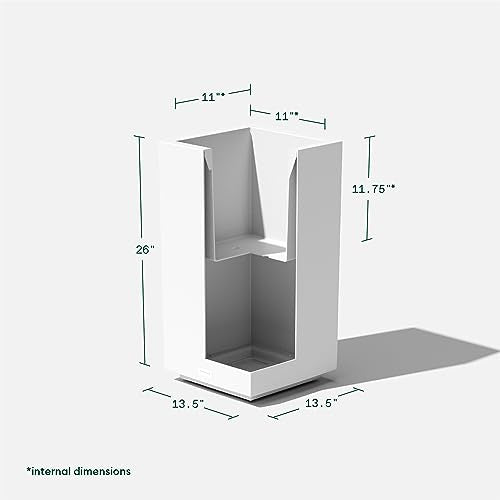 Tall Planter for Indoor or Outdoor Front Porch with Removable Insert Bucket G9988