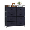 Dresser with 8 Drawer, Dresser for Bedroom, Chest of Drawers for Closet, Modern Cabinet, Furniture Storage, Rustic Finish
