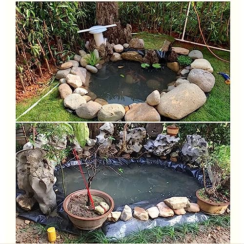 Black HDPE Pond Liner 0.13mm UV Resistant 10x10m H41540