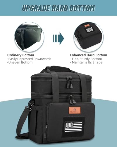 Tactical Expandable Insulated Lunch Bag, Waterproof Cooler for Work and Outdoor, 15L K52184
