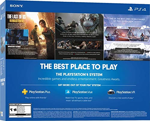 PlayStation 4 1TB Console Slim Bundle with Three Games and Wireless Controller Z53571