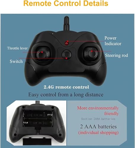 RC Airplane 2.4GHz Remote Control with Gyro for Beginners O624