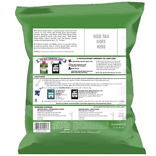 Shady Nooks Grass Seed - Cool Season Lawn Seed (3 lb) Z35076