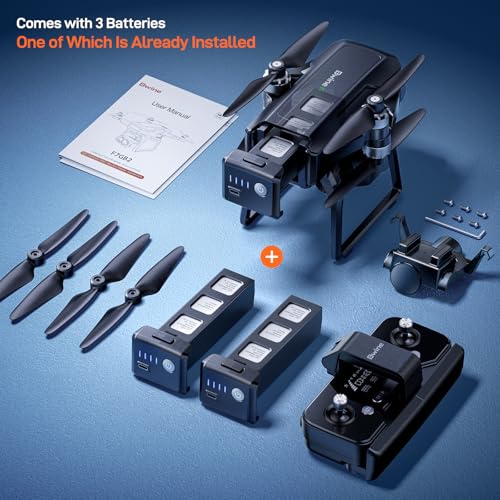 Drone with 6K UHD Camera and 3-Axis Gimbal, GPS Smart Control, 70Mins Flight Time N1810