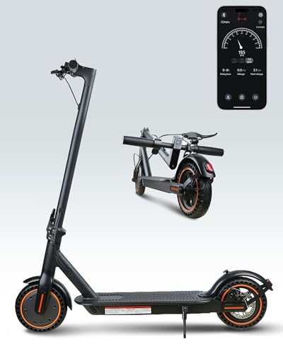 Electric Scooter for Adults, 500W Motor, Folding with Dual Suspension D383