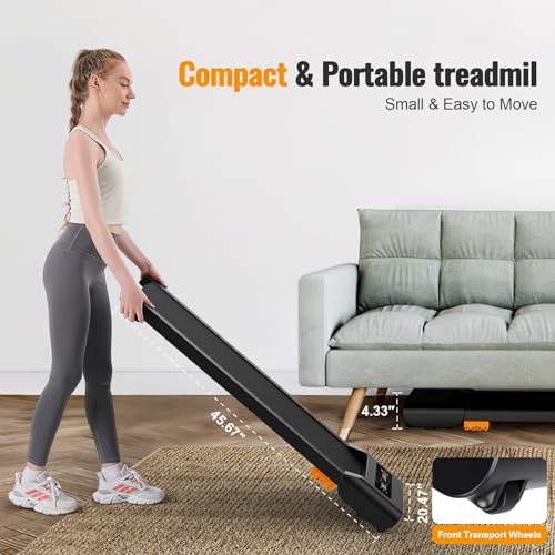 Under Desk Treadmill with Remote Control and LED Display A90039