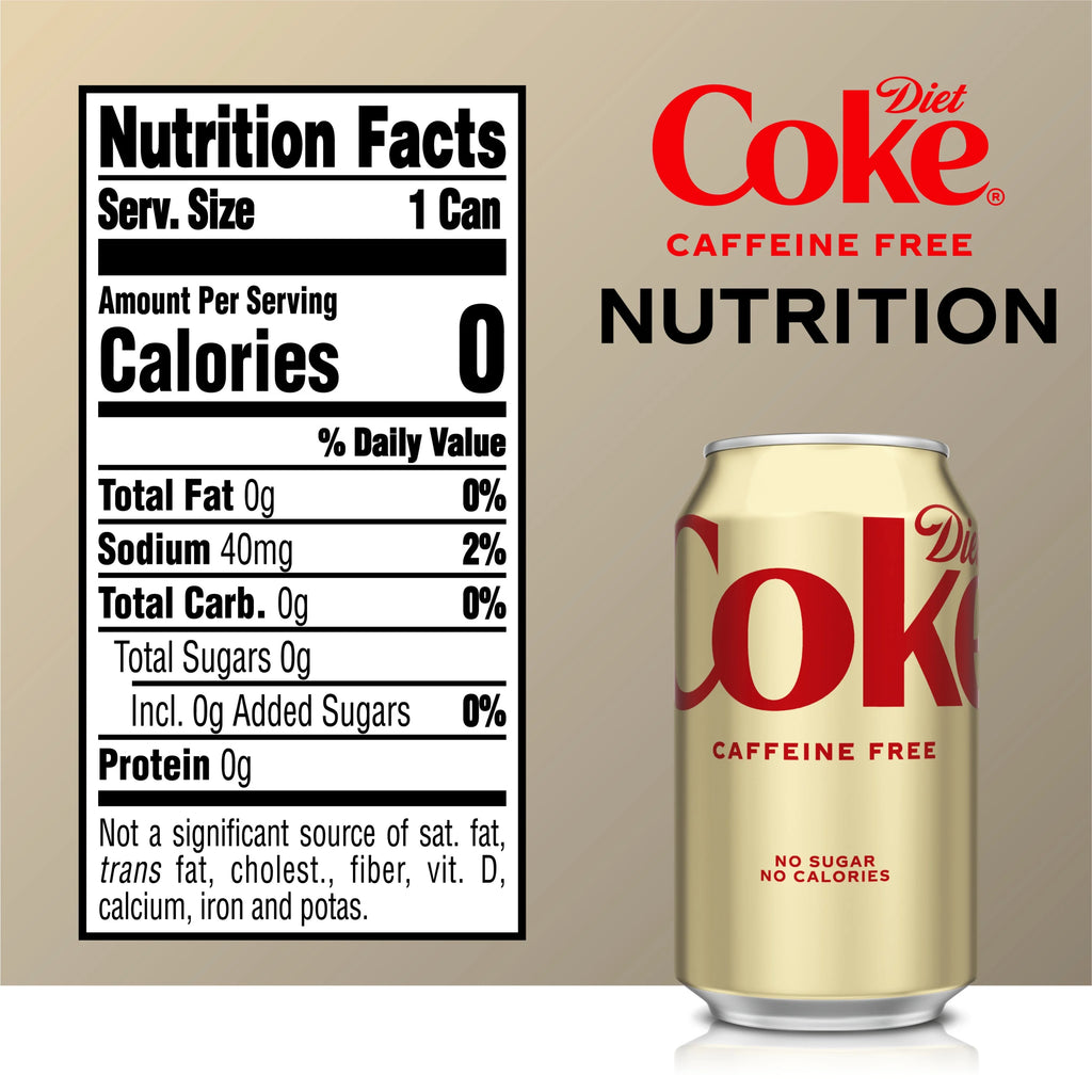 Caffeine Free Soda Pop, 12 fl oz, 24 Pack T6191