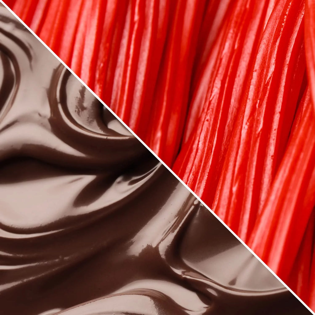 Chocolate Covered Strawberry Licorice Bits, 2 Lbs Bag K489