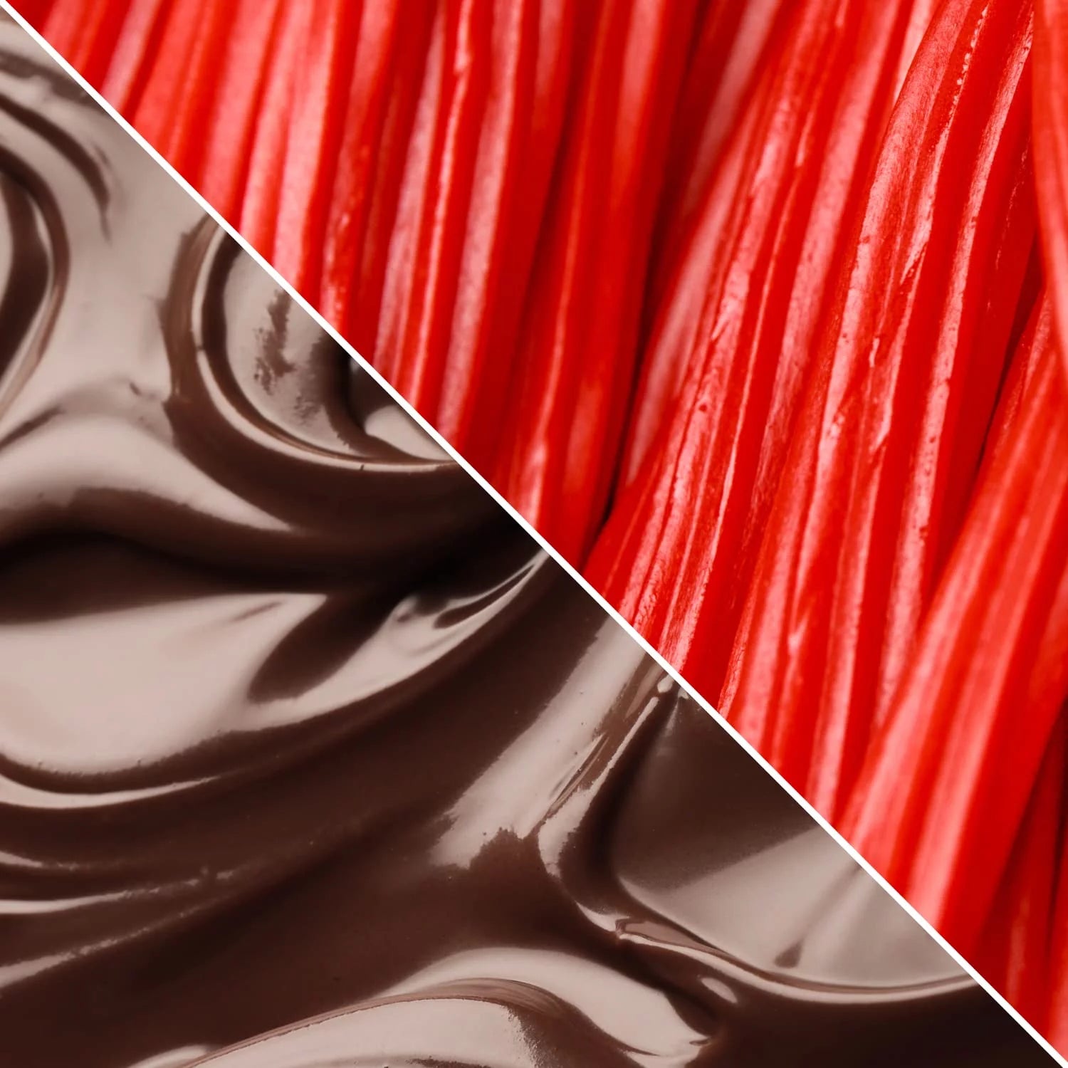 Chocolate Covered Strawberry Licorice Bits, 2 Lbs Bag K489