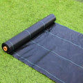 4ft x 300ft 3.5oz Black Weed Barrier Landscape Fabric, Dual-Layer Heavy-Duty Landscape Fabric for Garden Greenhouse Pathway Orchard Weed Control, Easy to Set-up
