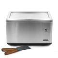 ICR-300SS Whynter Portable Instant Ice Cream Maker Frozen Pan Roller in Stainless Steel