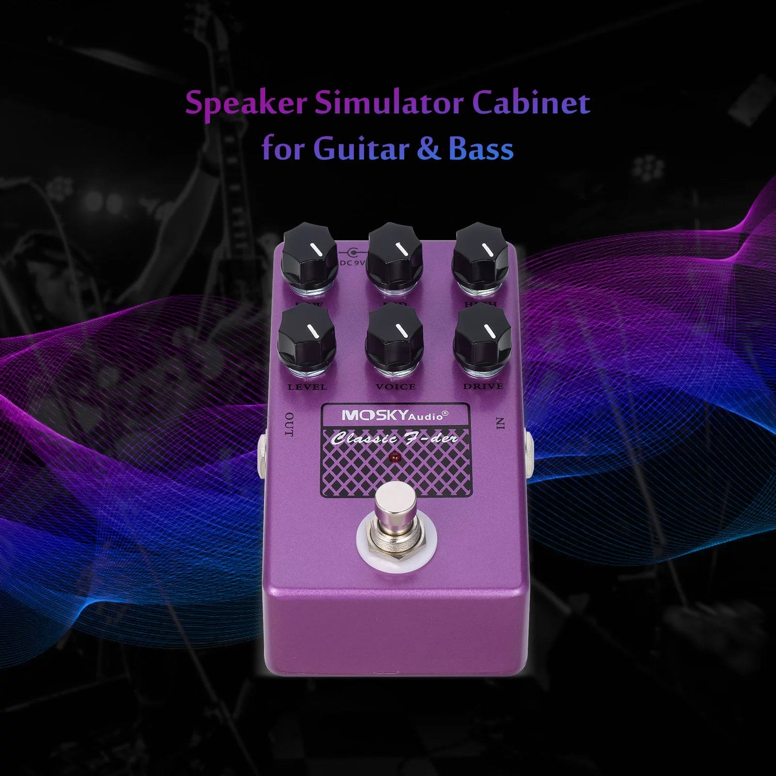 Guitar Speaker Simulator Pedal for Guitar Bass M465943
