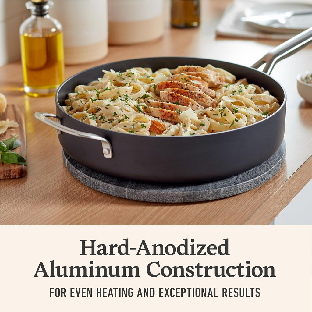 Hard-Anodized Nonstick 5-Qt. Sauté Pan with Lid N469450