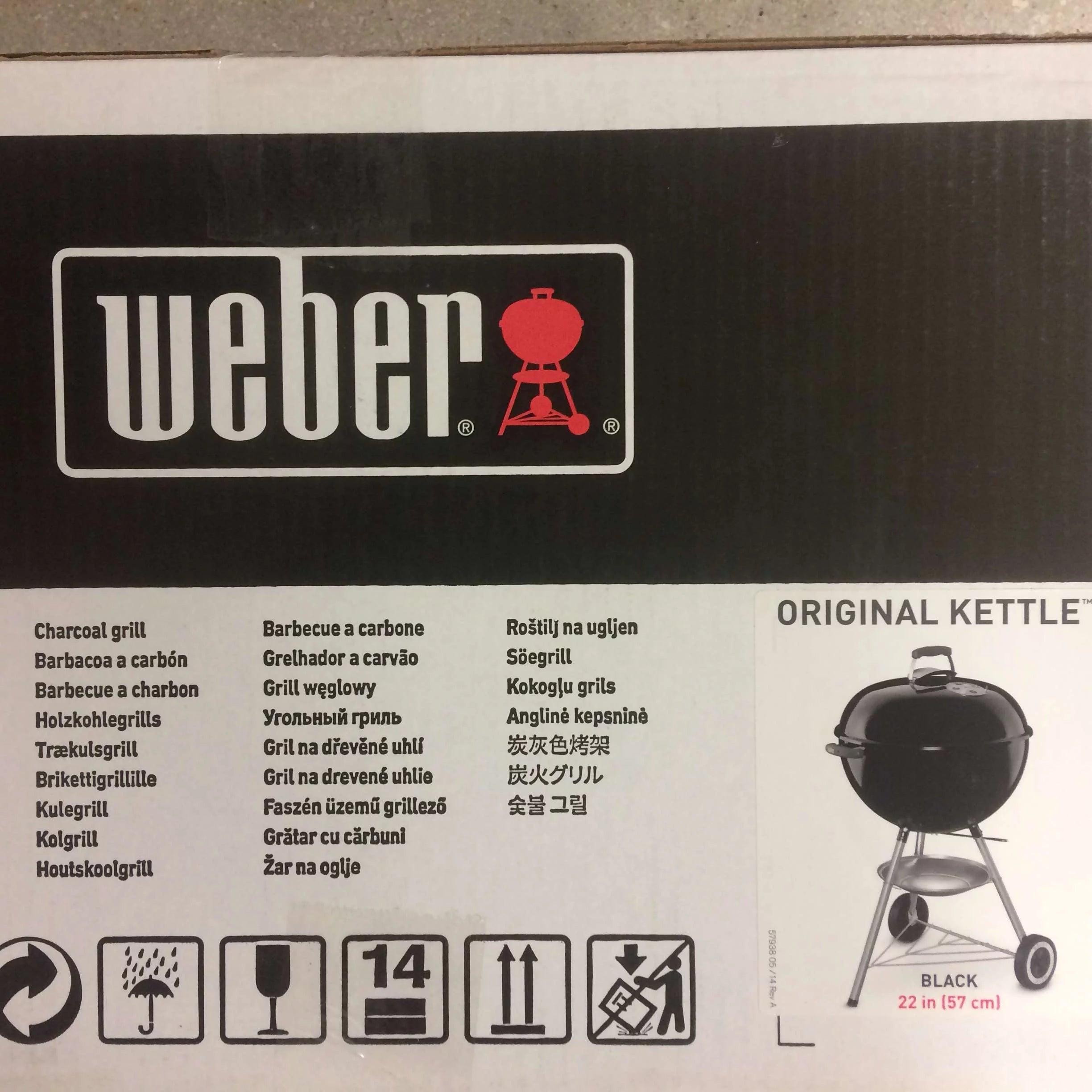 Charcoal Grill 22 Inch Kettle N305865