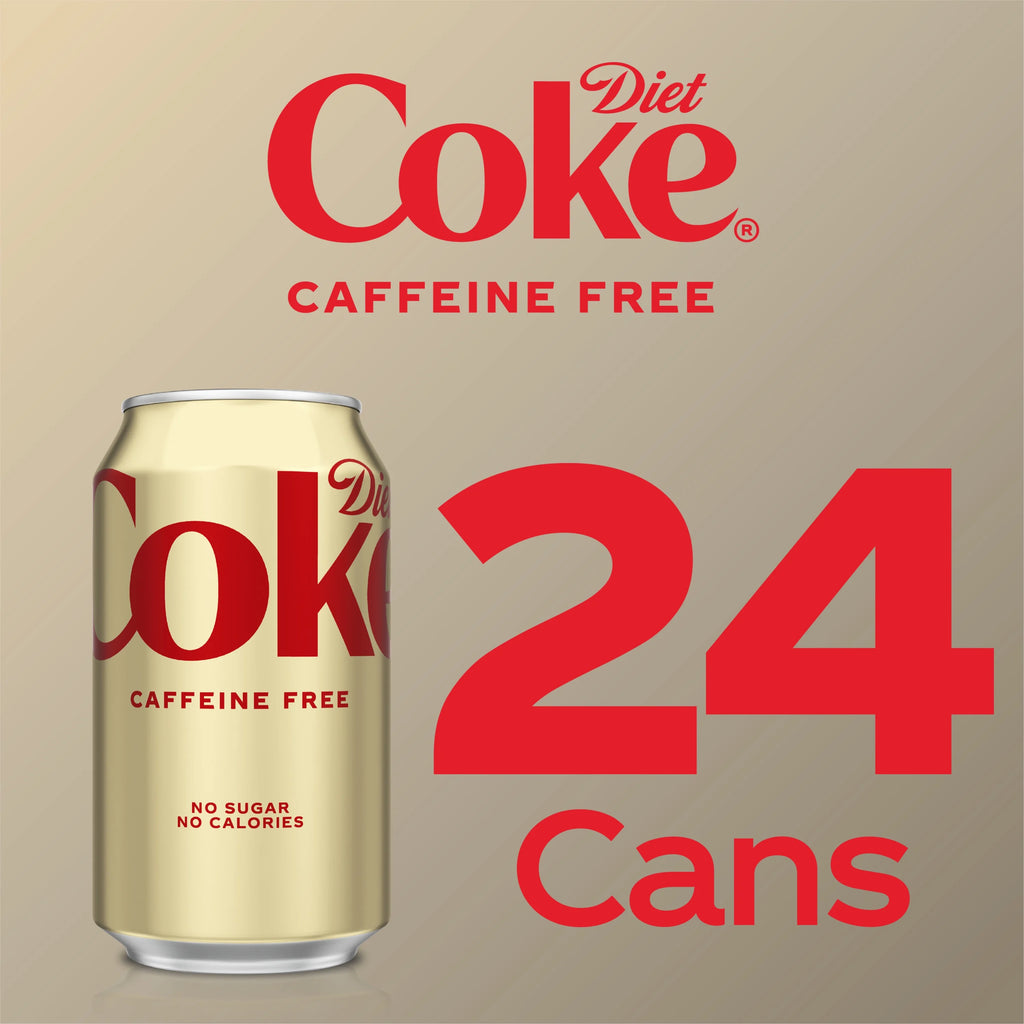 Caffeine Free Soda Pop, 12 fl oz, 24 Pack T6191