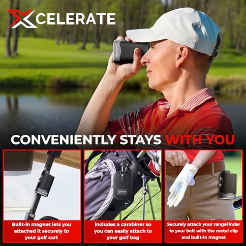 Golf Rangefinder 1000 Yards with Slope Mode and 6X Magnification X81681
