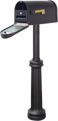 Special Lite Products Company Classic Curbside Mailbox with Locking Insert Bradford Mailbox Post