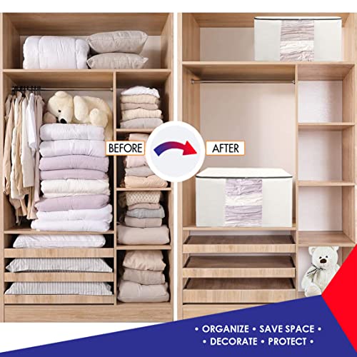 Vacuum Storage Bags for Clothing and Bedding, Space Saver Organizer B297045