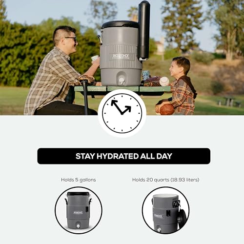 Insulated 5 & 10 Gallon Water Cooler Dispenser with Spout U938