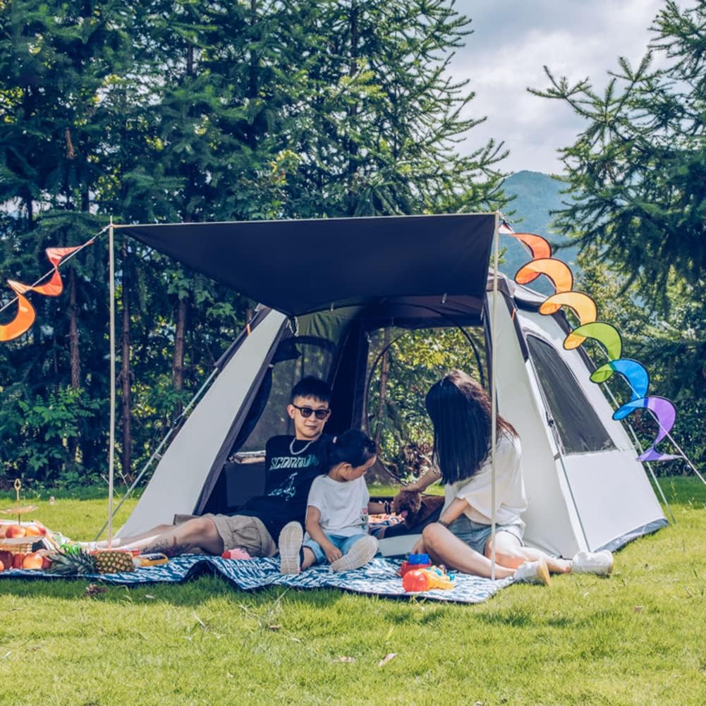 Pop Up Tent for 3-4 Person, Waterproof Family Cabin Tent for Camping P439