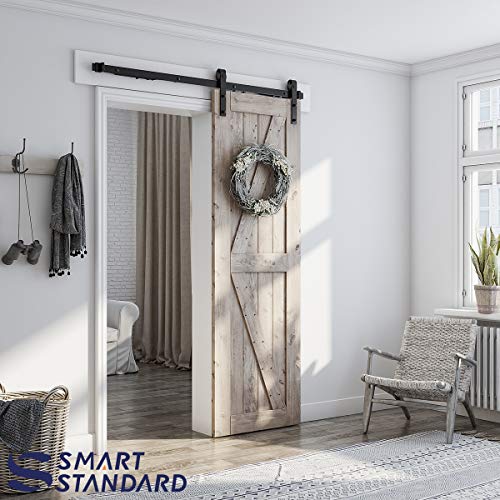 Sliding Barn Door Soft Close Hardware Kit for 36-40 Inch Door Panel Q939896