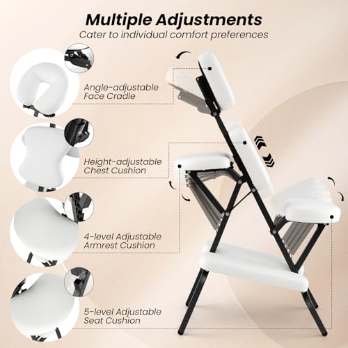 Portable Massage Chair with Carrying Bag X71829