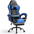Ergonomic Gaming Chair with Footrest, Reclining, Lumbar Support I1131