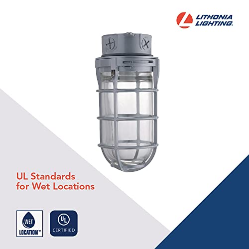 150W Vapor Tight Ceiling Light, Vandal Resistant Security Light C4015