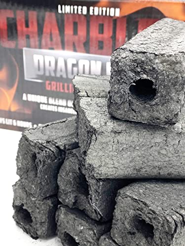 10LB Natural Grilling Charcoal Logs for BBQ and Smoker V557