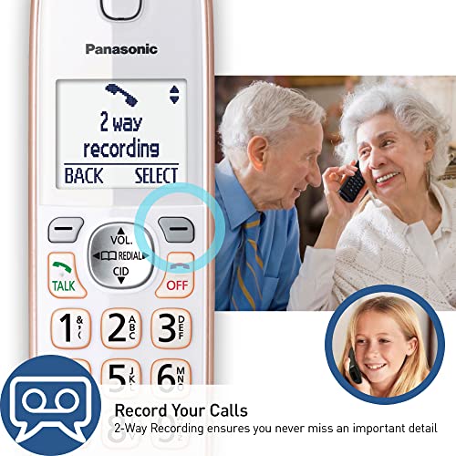 Cordless Phone with Answering Machine and Bluetooth, 4 Handsets Z768